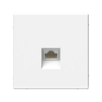 Розетка компьютерная ArtGallery RJ45 кат.6A механизм бел. SE GAL000186 - УПС инжиниринг