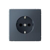 Розетка ArtGallery 16А с заземл. со шторками быстрозажим. клем. механизм грифель SE GAL000745S - УПС инжиниринг