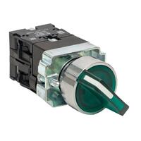 Переключатель BD33 3P с зел. подсветкой 230В NO PROxima EKF xb2-bk33-g-230 - УПС инжиниринг