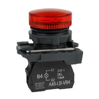Лампа сигнальная OptiSignal D22 C5-L-M4 красн. пластик 230-240VAC XB5AVM4 КЭАЗ 332190 - УПС инжиниринг