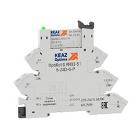 Модуль релейный OptiRel G RM38-61-24D-6-P-CO КЭАЗ 282948 - УПС инжиниринг