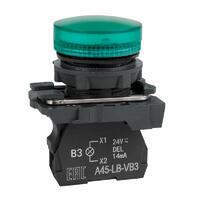 Лампа сигнальная OptiSignal D22 C5-L-B3 зел. пластик 24VAC/DC XB5AVB3 КЭАЗ 332189 - УПС инжиниринг