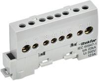 Шина L "фаза" изол. на универс. держ. 8х12-8-Ср TEKFOR IEK TF-NN20-08-KL-K03 - УПС инжиниринг