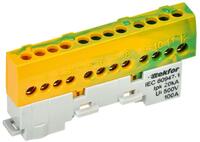 Шина PE "земля" изол на универс. держ. 6х9-12-ЖЗ TEKFOR IEK TF-NN10-12-KL-K52 - УПС инжиниринг