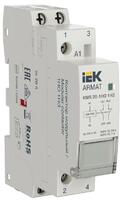 Контактор модульный KMR 20А 230В AC 1НО 1НЗ ARMAT IEK AR-KMR10-020-11-230 - УПС инжиниринг