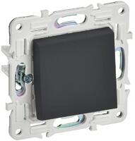 Выключатель проходной 1-кл. SKANDY 10А SK-V02G графит IEK SK-V12-0-10-K53 - УПС инжиниринг