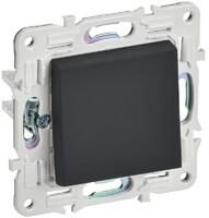 Выключатель 1-кл. SKANDY 10А SK-V01G графит IEK SK-V10-0-10-K53 - УПС инжиниринг