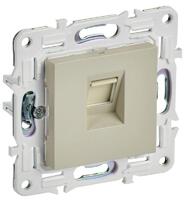 Розетка компьютерная RJ45 кат.5E SKANDY SK-K01B беж. IEK SK-K10-1-K10 - УПС инжиниринг