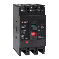 Выключатель автоматический 3п 10А 15кА LS63 ProPact EKF mccb-63-15-3-10-ls - УПС инжиниринг
