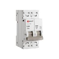 Выключатель автоматический 2п C 4А 4.5кА ВА 47-63N PROxima EKF M634204C - УПС инжиниринг