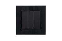 Выключатель 3-клав. 1 вход 3 выхода Karea LINE STAR чер. Makel 86054091 - УПС инжиниринг
