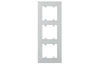 Рамка 3-м Karea LINE STAR жемчуж. Makel 86100703 - УПС инжиниринг