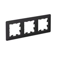 Рамка 3-м AtlasDesign Air карбон/дым. черн. SE ATN221003 - УПС инжиниринг