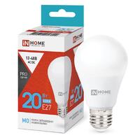 Лампа светодиодная низковольтная LED-MO-PRO 20Вт 12-48В E27 6500К 1650лм IN HOME 4690612056029 - УПС инжиниринг