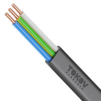 Кабель TOKOV ELECTRIC ВВГ-Пнг(А)-LSLTx 3х4 ОК (N PE) 0.66кВ (м) УТ000030889 - УПС инжиниринг