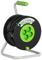 Удлинитель на пластик. катушке 4х40м с заземл. KAT-3x1.5-40m Greenline ПВС 3х1.5 Эра Б0065132 - УПС инжиниринг
