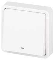 Выключатель Эксперт 11-1522-01 с подсветкой IP55 10АХ-250В СУ бел. Эра Б0063279 - УПС инжиниринг
