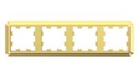 Рамка 4-м AtlasDesign Antique универс. зол. SE ATN101604 - УПС инжиниринг