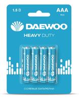 Элемент питания солевой AAA/R03 1.5В Heavy Duty 2021 BL-4 (уп.4шт) DAEWOO 5029361 - УПС инжиниринг