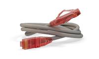 Патч-корд кат.5E U/UTP LSZH 1м PC-LPM-UTP-RJ45-RJ45-C5e-1M-LSZH-GY сер. Hyperline 42270 - УПС инжиниринг