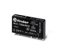 Реле ультратонкое 1CO 6А кат. 24В DC RTII FINDER 345170240010 - УПС инжиниринг