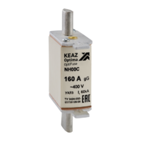 Вставка плавкая OptiFuse NH00С 100 400АС 0 gG УХЛ3 КЭАЗ 144556 - УПС инжиниринг