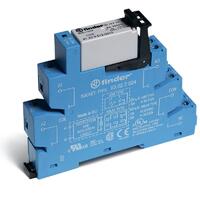 Модуль интерфейсный электромеханич. реле 2CO 8А AgNi 230-240В AC IP20 винт. клеммы FINDER 385282300060 - УПС инжиниринг