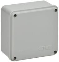 Коробка распаячная ОП 100х100х50 IP55 КМ41260 сер. IEK UKO11-100-110-050-K41-55S - УПС инжиниринг