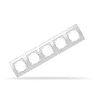 Рамка 5-м Бриллиант горизонт. бел. UNIVersal 1028 - УПС инжиниринг