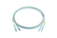 Патч-корд FC-D2-503-LC/PR-LC/PR-H-3M-LSZH-AQ волоконно-оптический (шнур) MM50/125(OM3) LC-LC duplex 10G/40G LSZH 3м Hyperline 34455 - УПС инжиниринг