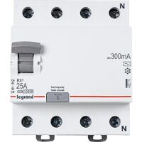 Выключатель дифференциального тока (УЗО) 4п 25А 300мА тип AC RX3 Leg 402070 - УПС инжиниринг