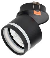 Светильник 4033 встр. поворотн. GX53 черн. IEK LT-UVB0-4033-GX53-1-K02 - УПС инжиниринг
