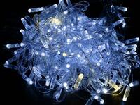 Гирлянда "Нить" 10м 100LED бел. IP44 провод прозр. 230В мерцание транзит IEK LGDU121-2-100-10-T-S-44 - УПС инжиниринг