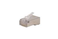 Разъем легкой оконцовки RJ45 (8P8C) под витую пару кат.5E экранир. 50 µ"/ 50микродюйм PLEZ-8P8C-U-C5-SH-100 универс. (для ож и мж кабеля) (уп.100шт) Hyperline 403342 - УПС инжиниринг