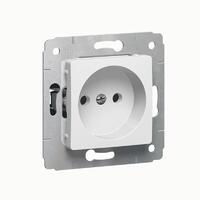 Розетка 1-м СП Cariva 16А IP20 2P бел. (DIY-упак.) Leg 695945 - УПС инжиниринг