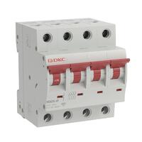 Выключатель автоматический модульный 4п D 10А 4.5кА YON max MD63S YON MD63S-4PD10 - УПС инжиниринг