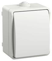 Выключатель кнопочный 1-кл. ОП Форс IP54 ВСк20-1-0-ФБ бел. IEK EVS13-K01-10-54-DC - УПС инжиниринг