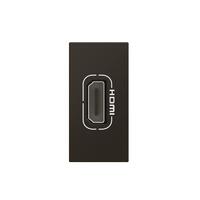 Розетка 1мод. HDMI Mosaic со шнуром черн. Leg 079478L - УПС инжиниринг