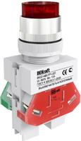 Выключатель кнопочный LED ABLFP ВК-22 d22мм 220В красн. DEKraft 25027DEK - УПС инжиниринг