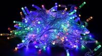 Гирлянда "Нить" 20м 200LED RGB IP44 провод прозр. 230В с контроллером 8 режимов IEK LGDU111-3-200-20-T-S-44 - УПС инжиниринг