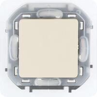 Переключатель 1-кл. Inspiria 10А IP44 250В 10AX механизм сл. кость Leg 673671 - УПС инжиниринг