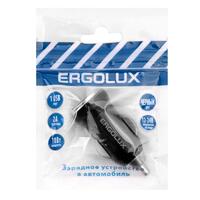 Адаптер автомобильный ELX-CA01P-C02 ПРОМО 1USB 12В 5В/2А LED пакет черн. ERGOLUX 15105 - УПС инжиниринг