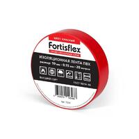 Изолента ПВХ 19х0.15x20 красн. Fortisflex 71234 - УПС инжиниринг
