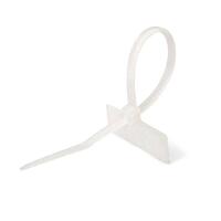 Хомут кабельный КСМ 3х200 нейл. бел. (уп.100шт) Fortisflex 53314 - УПС инжиниринг