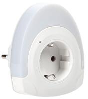 Светильник-ночник 002 овал розетка 220В IEK LDNN1-002-OV-P-00-S-K01 - УПС инжиниринг