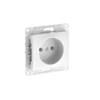 Розетка Glossa 16А без заземл. быстрозажим. клем. механизм бел. SE GSL000141S - УПС инжиниринг