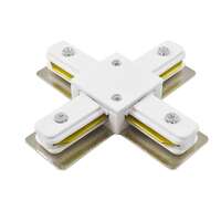 Коннектор X-образный PTR CX-WH накладной/подвесной шинопровод бел. Pro JazzWay 5010888 - УПС инжиниринг