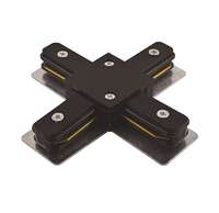 Коннектор X-образный PTR CX-BL накладной/подвесной шинопровод черн. Pro JazzWay 5010871 - УПС инжиниринг