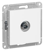 Розетка телевизионная проходная TV AtlasDesign 4дБ механизм лотос SE ATN001392 - УПС инжиниринг