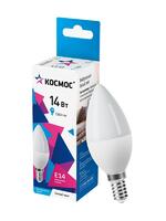 Лампа светодиодная CN 14Вт E14 4500К 1260лм 174-265В КОСМОС LkecLED14wCNE1445 - УПС инжиниринг
